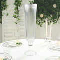 Glass Trumpet Vases